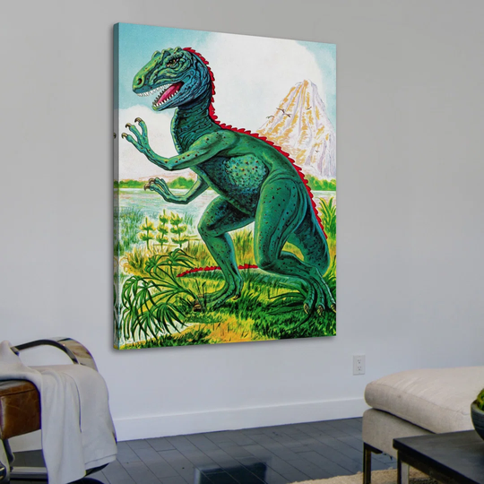 Ceratosaurus by Curtis - Wrapped Canvas Graphic Art Print