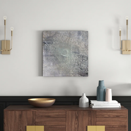 Enigma Abstract 1193 Graphic Art Print on Canvas