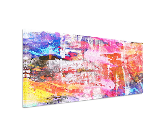Panorama Abstract 935 Graphic Art Print on Canvas