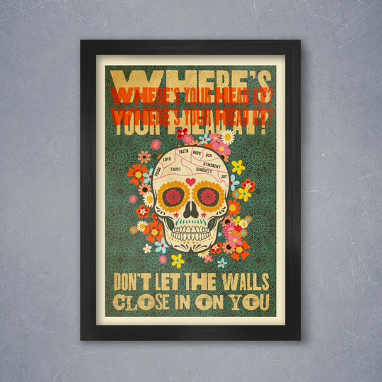 Where's Your Head At? - Music Poster Print