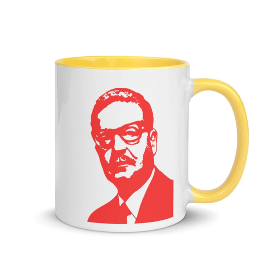 Socialist Salvador Allende Mug With Colour Inside