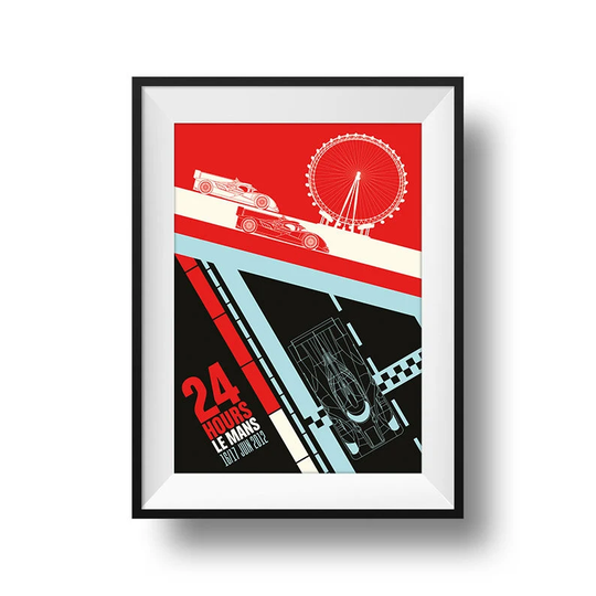 Le Mans 24 Hours Poster