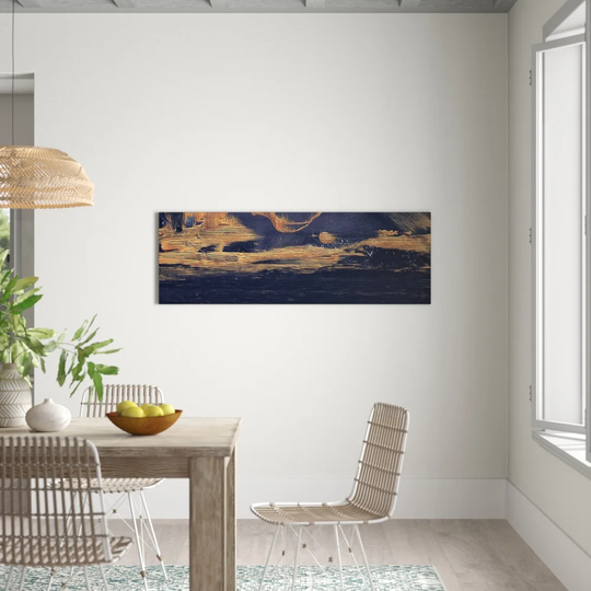 Enigma Panorama Abstract 983 Graphic Art Print on Canvas
