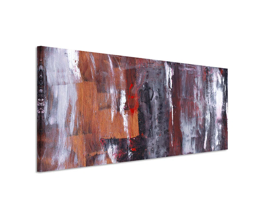 Enigma Panorama Abstract 904 Graphic Art Print on Canvas