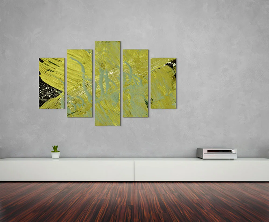Enigma Abstract 732 Graphic Art Print Multi-Piece Image on Canvas