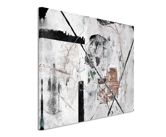 Abstract 750 Graphic Art Print on Canvas