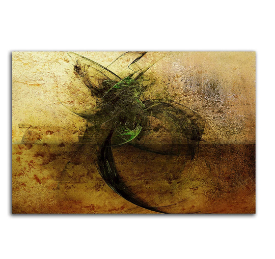 Enigma 463 Abstract Graphic Art Print on Canvas