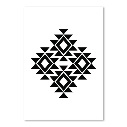 Geometric Art 11 by Pop Monica - Unframed Graphic Art Print on Paper