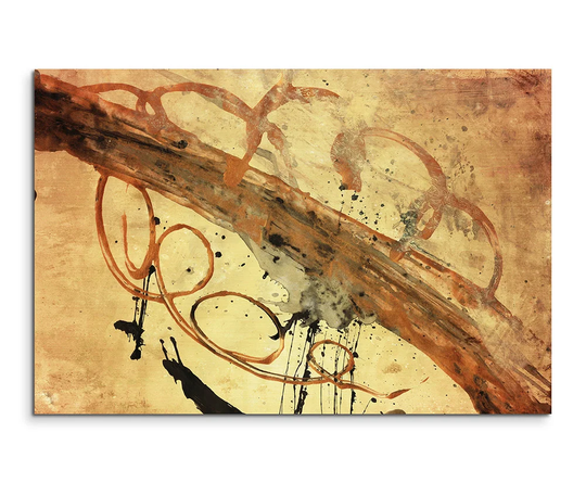 Enigma 646 Abstract Graphic Art Print on Canvas