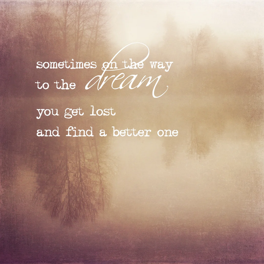 Sometimes on the Way to the Dream by Sylvia Cook - Wrapped Canvas Graphic Art Print