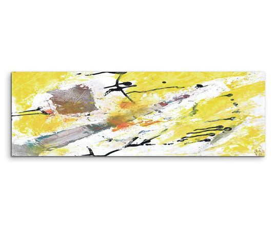 Abstract 734 - Wrapped Canvas Panoramic Graphic Art Print on Canvas