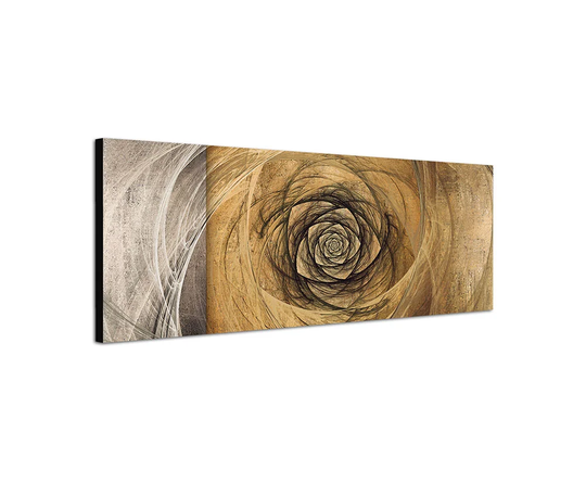 Enigma Panorama Abstract 434 Graphic Art Print on Canvas