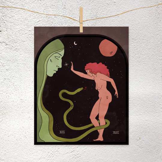 The Battle Of Venus Art Print