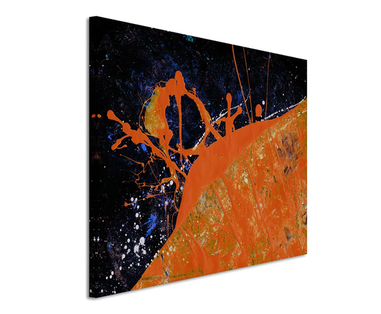 Enigma Abstract 675 Graphic Art Print on Canvas