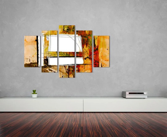 Enigma Abstract 755 Graphic Art Print Multi-Piece Image on Canvas