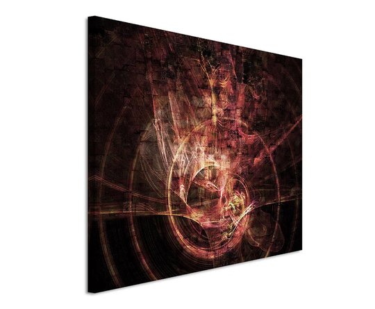 Enigma Abstract 1077 Graphic Art Print on Canvas