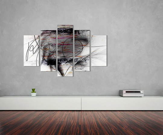 Enigma Sculpture Abstract 1192 Graphic Art Print Multi-Piece Image on Canvas
