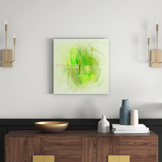 Enigma Abstract 783 Graphic Art Print on Canvas