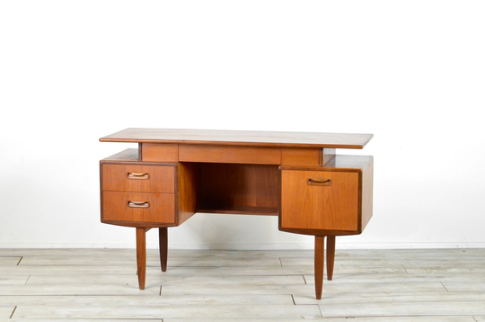 Midcentury Kofod Larsen For G Plan Danish Mid-Century Teak Desk/Dresser. Modern Vintage Retro Scandinavian Style