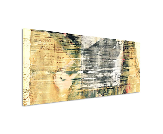 Enigma Panorama Abstract 514 Graphic Art Print on Canvas