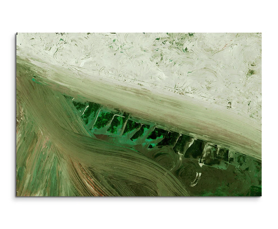 Enigma 643 Abstract Graphic Art Print on Canvas