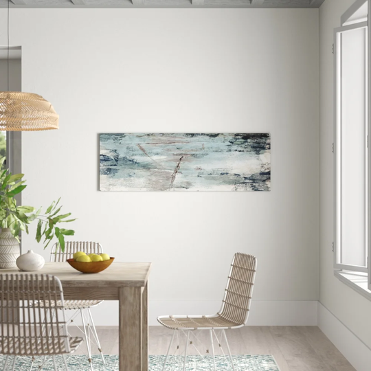 Panorama Abstract 777 Graphic Art Print on Canvas