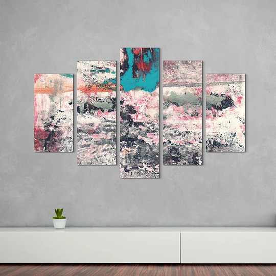 Enigma Abstract 875 Graphic Art Print Multi-Piece Image on Canvas