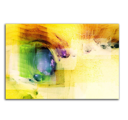 Enigma Abstract 303 Graphic Art Print on Canvas