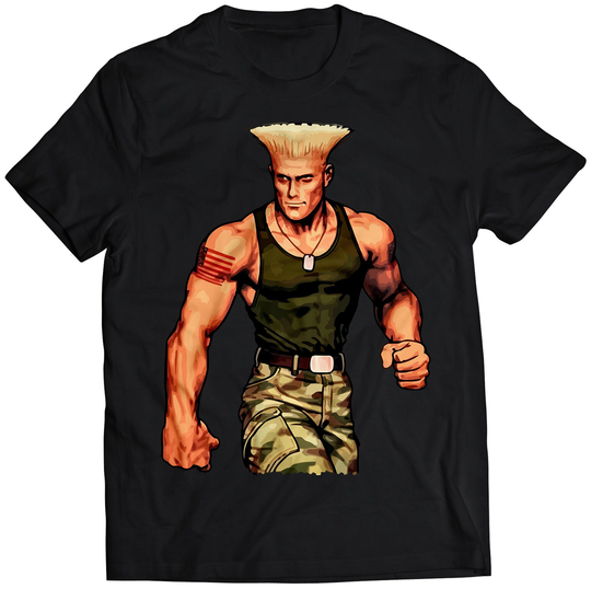 Cvs2 Guile Premium Unisex T-Shirt | Vectorized Design