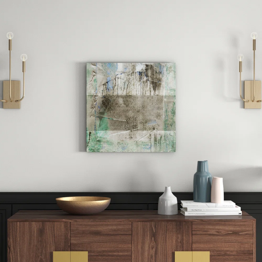 Enigma Abstract 936 Graphic Art Print on Canvas