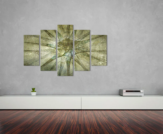 Enigma Scultpure Abstract 1151 Graphic Art Print Multi-Piece Image on Canvas