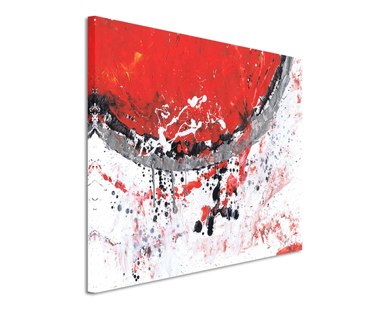 Enigma Abstract 720 Graphic Art Print on Canvas