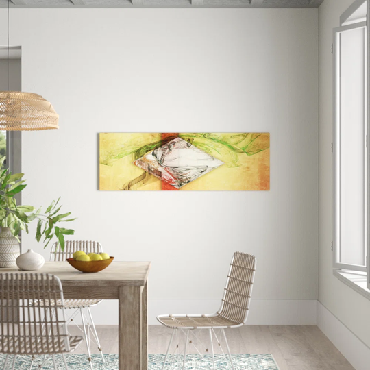 Enigma Panorama Abstract 334 Graphic Art Print on Canvas