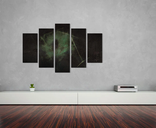 Enigma Abstract 757 Graphic Art Print Multi-Piece Image on Canvas