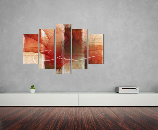 Enigma Scultpure Abstract 1110 Graphic Art Print Multi-Piece Image on Canvas