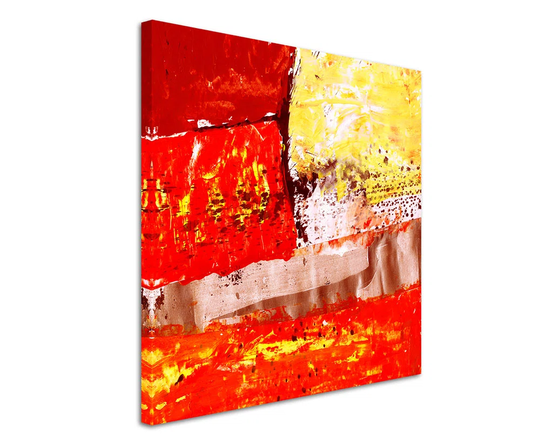 Enigma Abstract 671 Graphic Art Print on Canvas