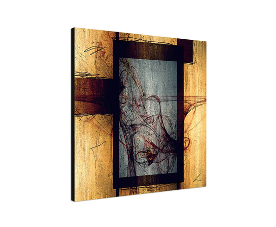 Enigma Abstract 309 Graphic Art Print on Canvas