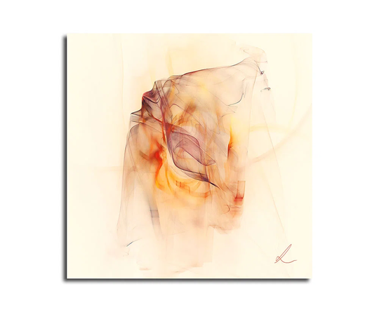Enigma Abstract 300 Graphic Art Print on Canvas