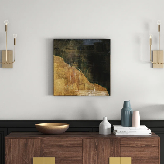 Enigma Abstract 820 Graphic Art Print on Canvas
