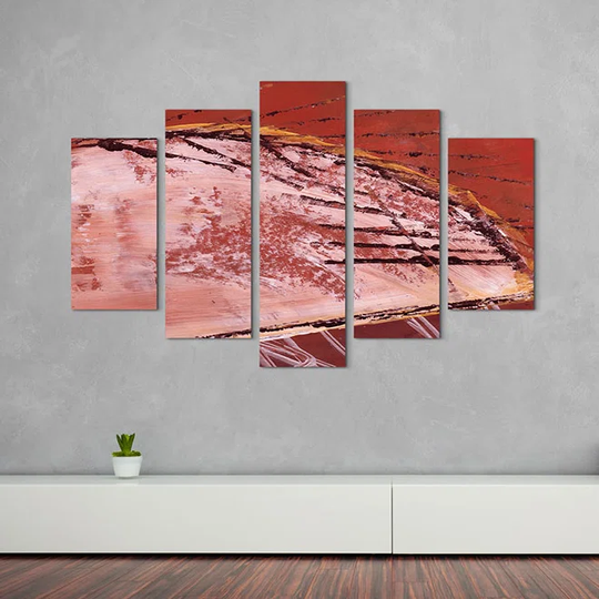 Enigma Abstract 667 Graphic Art Print Multi-Piece Image on Canvas