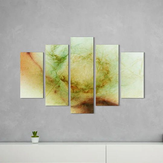 Enigma Scultpure Abstract 1262 Graphic Art Print Multi-Piece Image on Canvas