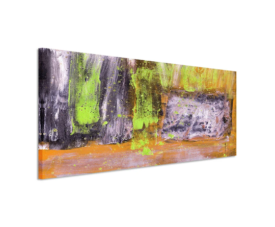 Enigma Panorama Abstract 902 Graphic Art Print on Canvas