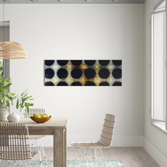 Enigma Panorama Abstract 1388 Graphic Art Print on Canvas