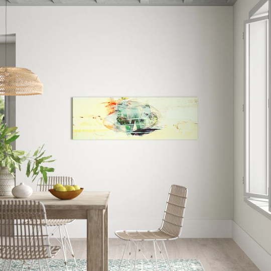 Enigma Panorama Abstract 148 Graphic Art Print on Canvas