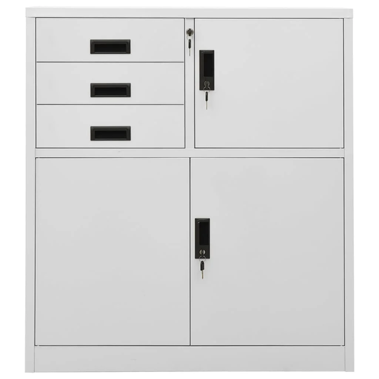 Bryshon 3 -Door 3 -Drawer Storage Cabinet