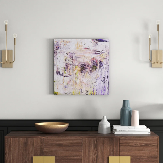 Enigma Abstract 877 Graphic Art Print on Canvas