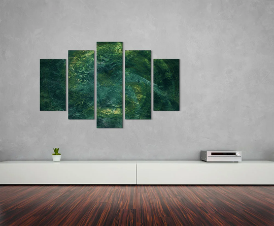 Enigma Sculpture Abstract 1129 Graphic Art Print Multi-Piece Image on Canvas