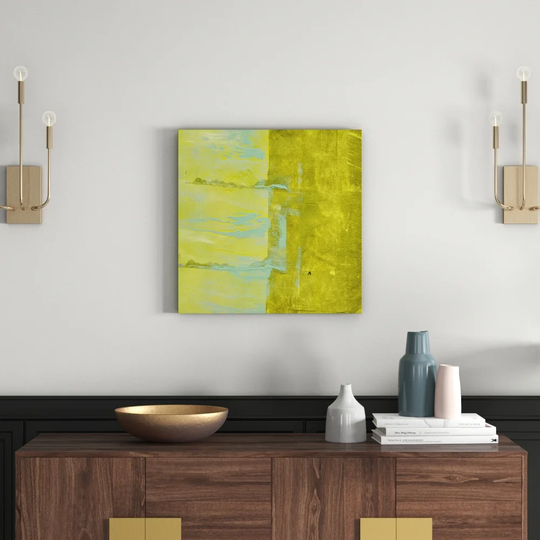 Enigma Abstract 977 Graphic Art Print on Canvas