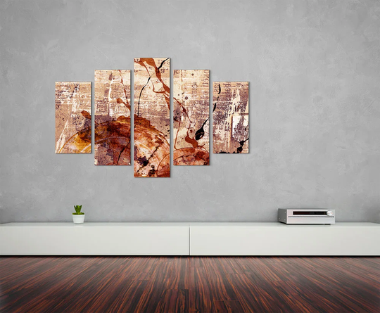 Enigma Abstract 530 Graphic Art Print Multi-Piece Image on Canvas