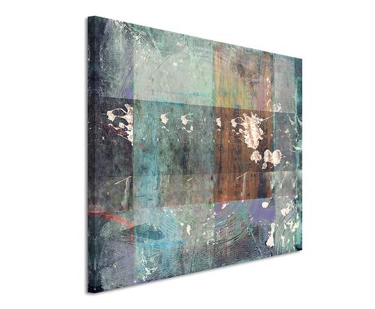 Enigma 822 Abstract Graphic Art Print on Canvas
